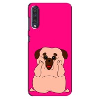 Чехол (ТПУ) Милые собачки для Samsung Galaxy A50 2019 (A505F) – Веселый Мопсик