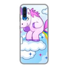 Чехол Unicorn на Samsung Galaxy A50 2019 (A505F) (Радуга единорожка)