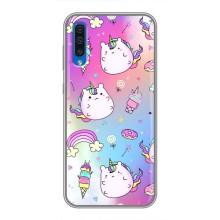 Чехол Unicorn на Samsung Galaxy A50 2019 (A505F) (Радуга и Единорог)