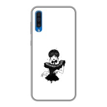 Чехлы Венсдей на Samsung Galaxy A50 2019 (A505F) Уэнсдей (AlphaPrint) (танец Уэнздей)