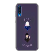 Чехлы Венсдей на Samsung Galaxy A50 2019 (A505F) Уэнсдей (AlphaPrint) (Уэнздей и подруга)