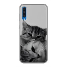 Чехол с рисунком кот на Samsung Galaxy A50 2019 (A505F) (Пара котов)