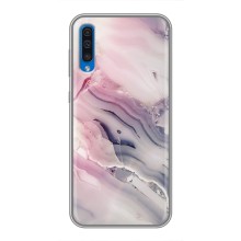 Мраморный чехол на Samsung Galaxy A50 2019 (A505F) (VPrint) (Пурпурный Мрамор)