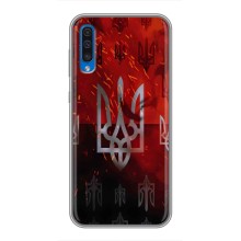 Украинские Чехлы для Samsung Galaxy A50 2019 (A505F) с картинкой УПА (AlphaPrint) (ГЕРБ УПА)