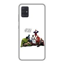 Чохли для Samsung Galaxy A51 5G (A516) (Для Християн) (Ісус супергерой)