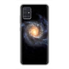 Чохли КОСМОС  на Samsung Galaxy A51 5G (A516) (Чорна дира)