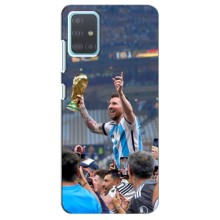 Чехлы Лео Месси Аргентина для Samsung Galaxy A51 5G (A516) (Месси король)