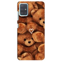 Чехлы Мишка Тедди для Самсунг Галакси А51 5G – Плюшевый медвеженок