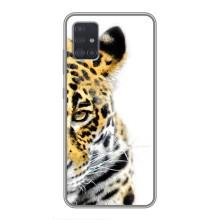 Чохли з зображенням різних тварин на Samsung Galaxy A51 5G (A516) (Стильний Леопард)