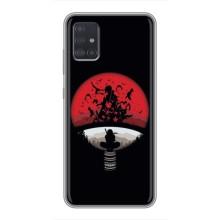 Чохли з принтом Ітачі Учіха на Samsung Galaxy A51 5G (A516) (Ітачі на чорному)