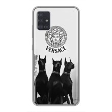 Чехлы VERSACE для Самсунг А51 (5G) (PREMIUMPrint) (Доберман Версаче)