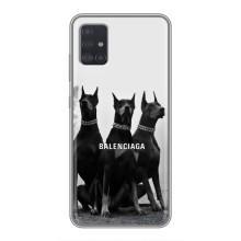 Чохол ДОБЕРМАН  для Samsung Galaxy A51 5G (A516) (Три добермана)
