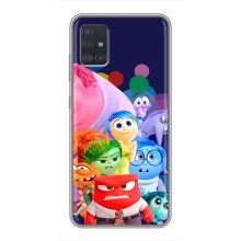 Чехол Головоломка для Samsung Galaxy A51 5G (A516) - (AlphaPrint) (Герои головоломки)