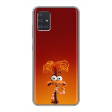 Чехол Головоломка для Samsung Galaxy A51 5G (A516) - (AlphaPrint) (Тревожность)