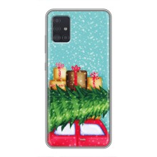 Чехол Новогодняя Елка на Samsung Galaxy A51 5G (A516) (Новогодние подарки)