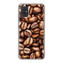 Чохол з зображенням смачної їжі для Samsung Galaxy A51 5G (A516) (Кава)