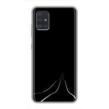 Чохол з картинками на чорному фоні для Samsung Galaxy A51 5G (A516) (Дорога)