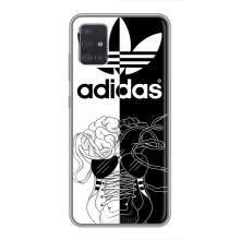 Чохол с стилі "Адідас" для Самсунг Галаксі А51 5G (Adidas шнурки)