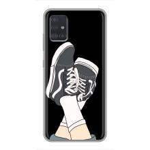 Чохол з Прикольним Принтом на Samsung Galaxy A51 5G (A516) (Кеди)