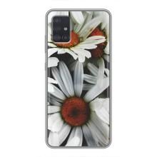 Чохол з ромашками на Samsung Galaxy A51 5G (A516) (Квіти Ромашки)