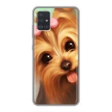 Чохол (ТПУ) Милі песики для Samsung Galaxy A51 5G (A516) (Йоркширський тер'єр)