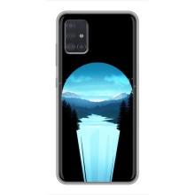 Літній Чохол на Samsung Galaxy A51 5G (A516) (Синій Водоспад)