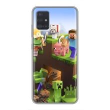 Чохли для Samsung Galaxy A51 5G (A516) (Персонажі МайнКрафт) (Майн-крафт)
