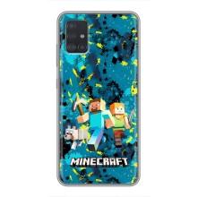 Чохли для Samsung Galaxy A51 5G (A516) (Персонажі МайнКрафт) (Майнкрафт)