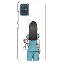 Силиконовый бампер (Работники) на Samsung Galaxy A51 5G (A516) – Доктор
