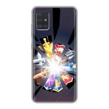 Силіконовий Чохол (атрибутика Клеш Роял) для Samsung Galaxy A51 5G (A516) (Клани)