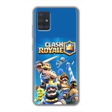 Силіконовий Чохол (атрибутика Клеш Роял) для Samsung Galaxy A51 5G (A516) (Клеш Король)