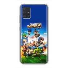Силіконовий Чохол (атрибутика Клеш Роял) для Samsung Galaxy A51 5G (A516) (Клеш рояль)