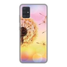 Силіконовий Чохол з кульбабками на Samsung Galaxy A51 5G (A516) (Квітка-кульбаба)