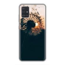 Силіконовий Чохол з кульбабками на Samsung Galaxy A51 5G (A516) (Гарна кульбабка)
