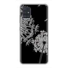 Силіконовий Чохол з кульбабками на Samsung Galaxy A51 5G (A516) (Кульбаба)