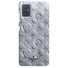 Текстурный Чехол Louis Vuitton для Самсунг Галакси А51 5G – Белый ЛВ