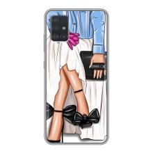 Силіконовый Чохол на Samsung Galaxy A51 5G (A516) з картинкой Модных девушек (Мода)