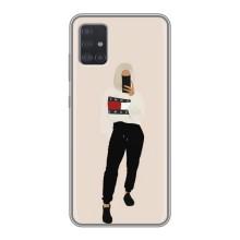 Силіконовый Чохол на Samsung Galaxy A51 5G (A516) з картинкой Модных девушек (Стильна)