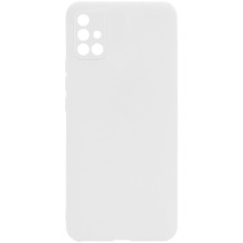 Силиконовый чехол Candy Full Camera для Samsung Galaxy A51 – Белый