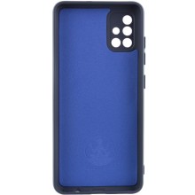 Чохол Silicone Cover Lakshmi Full Camera (A) для Samsung Galaxy A51 – Синій