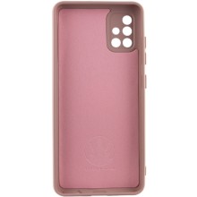 Чохол Silicone Cover Lakshmi Full Camera (A) для Samsung Galaxy A51 – Рожевий