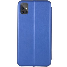 Кожаный чехол (книжка) Classy для Samsung Galaxy A51 – Синий