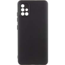 Чехол Silicone Cover Lakshmi Full Camera (A) для Samsung Galaxy A51 – Черный