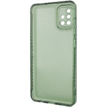 Чехол TPU Starfall Clear для Samsung Galaxy A51 – Зеленый