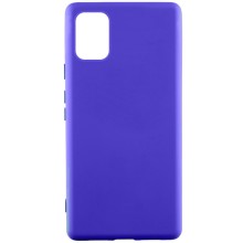 Чехол Silicone Cover Lakshmi (AA) для Samsung Galaxy A51 (Синий)