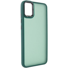 Чохол TPU+PC Lyon Frosted для Samsung Galaxy A51 (Зелений)