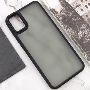 Чехол TPU+PC Lyon Frosted для Samsung Galaxy A51 – Черный