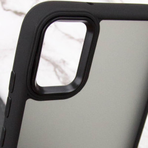 Чехол TPU+PC Lyon Frosted для Samsung Galaxy A51 – Черный