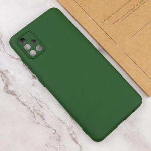 Чехол TPU GETMAN Liquid Silk Full Camera для Samsung Galaxy A51
