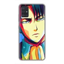 Чехлы Персонажи Аниме Наруто для Samsung Galaxy A51 (A515) (AlphaPrint) – Леви Аккерман